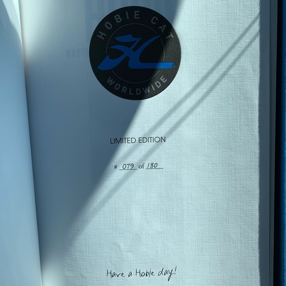 Hobie Cat Limited Edition 79/180 Collector’s Book - Picture 3 of 6